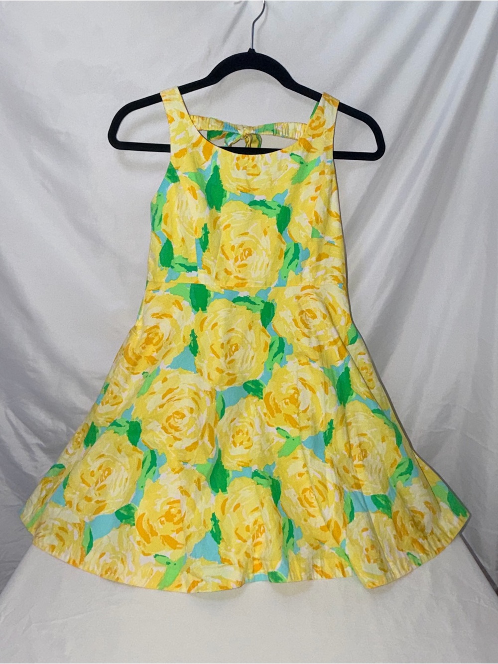 Girls Lilly Pulitzer First Impressions Sun Glow Yellow Dress